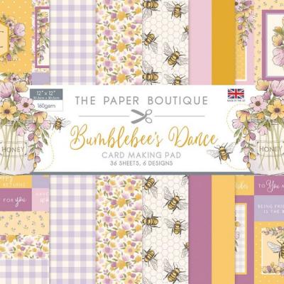 The Paper Boutique Bumblebee's Dance Designpapier - Card Making Pad